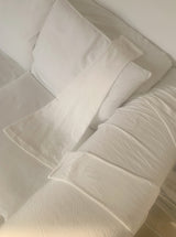 Donna Loose Fit Long Socks (White)