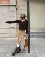 Candy Frill Knit Cardigan