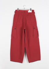 POCKET BUTTON CARGO PANTS