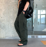 Kuiper Cargo Wide String Banding Pants