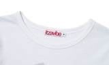 コサージュポイントスリム長袖Tシャツ