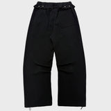 CARROT PANTS IN BLACK