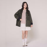 CORDUROY COMBI WORK JACKET (KHAKI)