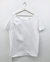 オーリン マザーオブパール オフショルダー Tシャツ(2color)