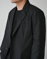 WIT SEMI OVERSIZE BLAZER BK 