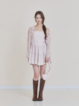 Fairy chiffon bolero (Pink)