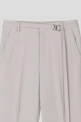ASCLO H ベルトフレアスラックス(3color)