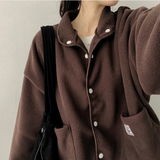 Eddy Tab tick pocket fleece jacket