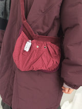 Urban volume round padded jacket