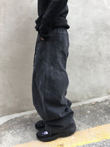 Trenon Belted Washed Balloon Pants 2C