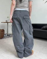 Cardin Washed Strap Cargo Pants