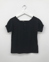 Bubble frill T-shirt (3color)