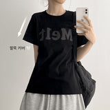 メルトチェックパッチ ショートスリーブTシャツ (5 colors)
