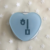 ユーススピリット パワー スカイブルー スターハート アクリルスマートトック (MacSafe compatible)