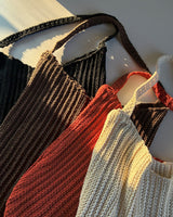 Mining knit ショルダーバッグ