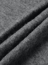 Wool candy muffler (casi grey)