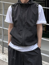 Nylon Hood Vest