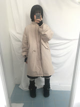 2wayコージーテクスチャーニットフード
