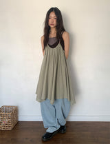 BOHEMIAN WOOD DRESS (3C)