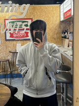 And fleece cropped hood