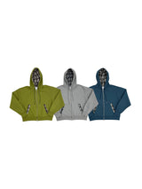 And fleece cropped hood