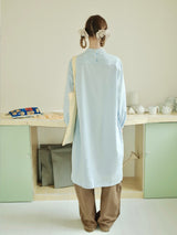 UnsocialNight2025 Autumn Original Two-colour Printed Loose Pullover Long-sleeved Dress Girlish Style