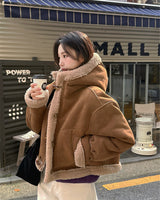Nikon Suede Hooded Mustang