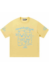 プレイフルドッググラフィックTシャツ
