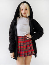 BLACKBUNNY BACK HOODIE ZIP-UP