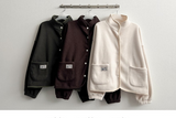 Eddy Tab tick pocket fleece jacket
