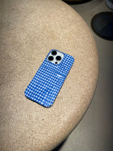 [SUMMER LIMITED] CHECK SEERSUCKER Hard Case / TREEFORFIVE345