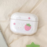 [AirPods] Strawberry rabbit hard case (only case)