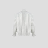 セップコントラストニットジップアップ (3color)