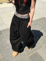 Dio Check Sagging Sweatpants (2c)