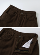 Warm Cotton100 Balloon Fit Wide Pants (5color)