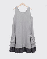 Lipf Pocket Sleeveless Dress