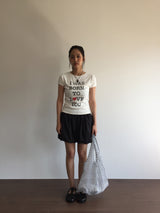 Love Waffle Short Sleeve (2color)