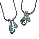 Trippy mushroom necklace.05 (2color)