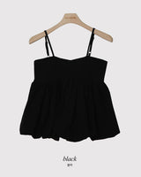 Lovely Pumpkin Sleeveless Blouse (4color) 