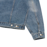 25SS デニムセットアップトラッカージャケット ブルー