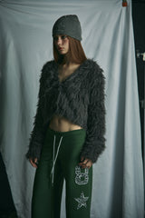 FUR CARDIGAN