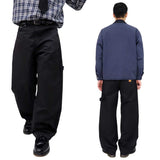 Semi-Wide Patch Carpenter Pants