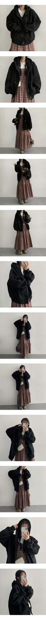 Sasha Layered Ribbon Cancan Check Long Dress
