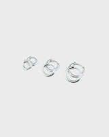 [925Silver] ベーシックワンタッチピアス (4mm)