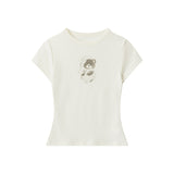 Lovely Bear Cream Tee 232519689