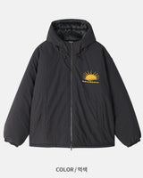 Sunset Oversized Hooded Padding