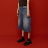 HIERARCHY STUDIOS Spellbound - Blue Basic Jorts