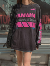 ピンクポイントヤマハトゥータイプ L/S Black(washing)