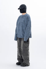 Double Layer Cargo Denim