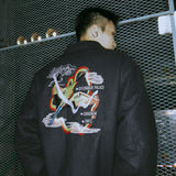MIN-HWA WOOL SOUVENIR JACKET